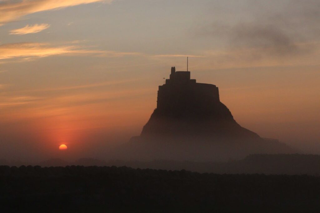 Lindisfarne sunrise